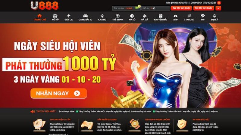 Đánh giá chi tiết về dịch vụ và sản phẩm tại Casino u888